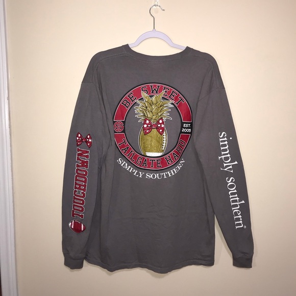 Simply Southern Tops - Long sleeve Simply Southern T-shirt